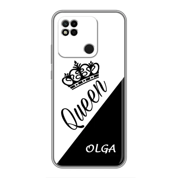 Чехол с рисунком «OLGA» для Xiaomi Redmi 10A Чехол с рисунком «OLGA» для Xiaomi Redmi 10A