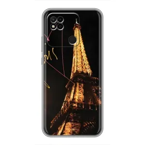 Чехол с Эйфелевой башней на Xiaomi Redmi 10A (Paris)