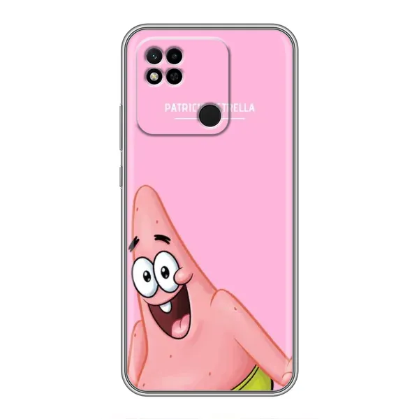 Чехол с рисунком «Патрик» для Xiaomi Redmi 10A Чехол с рисунком «Патрик» для Xiaomi Redmi 10A