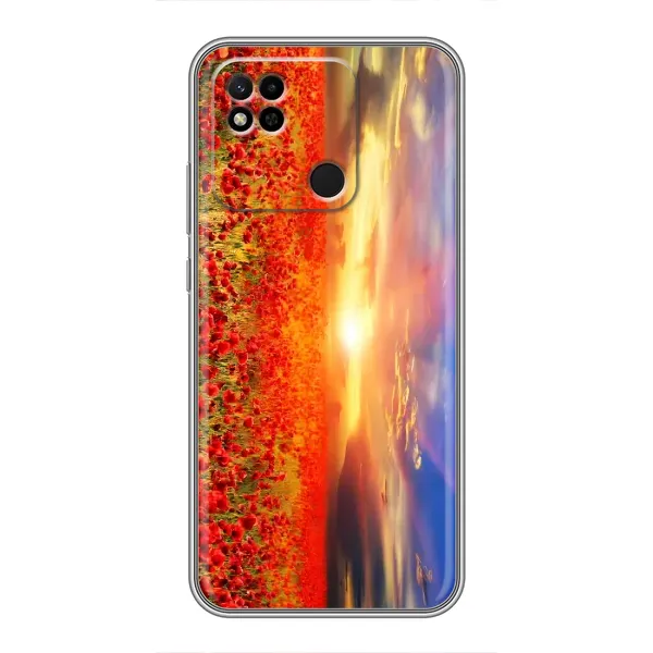 Чехол с рисунком «Поле тюльпанов» для Xiaomi Redmi 10A Чехол с рисунком «Поле тюльпанов» для Xiaomi Redmi 10A