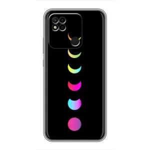 Чохол (ТПУ) з планетами на Xiaomi Redmi 10A (Повнолуння)