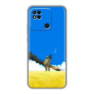 Чехлы на военную тематику для Xiaomi Redmi 10A (Попадание)