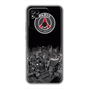Силиконовые Чехлы принт Футбол на Xiaomi Redmi 10A (PSG)