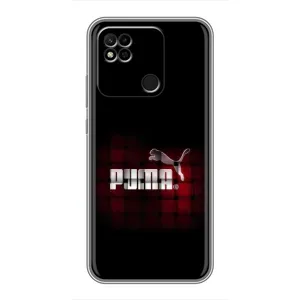 Чехол с Брендами одежды на Редми 10а (PUMA стиль)