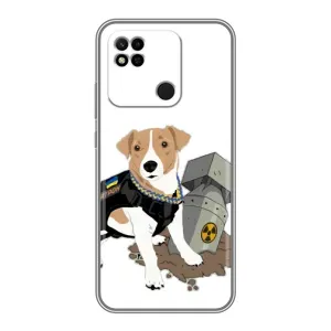 Чохол з принтом Песика Патрон для Xiaomi Redmi 10A (Пес Патрон з ракетою)