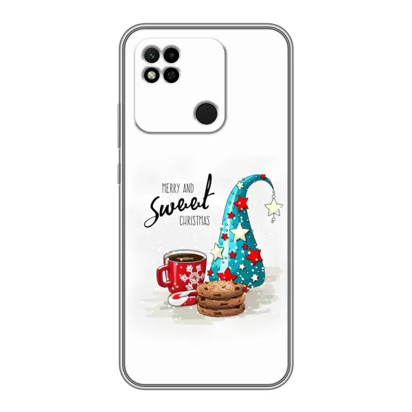 Чехол с рисунком «Рождество» для Xiaomi Redmi 10A Чехол с рисунком «Рождество» для Xiaomi Redmi 10A