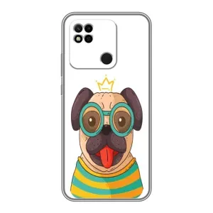 Бампер для Xiaomi Redmi 10A з картинкою "Песики" (Собака Король)