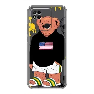 Чохли Мішка Тедді для Редмі 10а (Teddy USA)