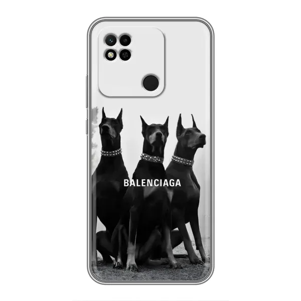 Чехол с рисунком «Три добермана» для Xiaomi Redmi 10A Чехол с рисунком «Три добермана» для Xiaomi Redmi 10A