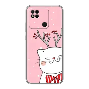 Чохол на тематику: Коти для Xiaomi Redmi 10A (Зимовий кіт)