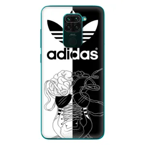 Чохол с стилі "Адідас" для Сяомі Редмі 10Х (Adidas шнурки)