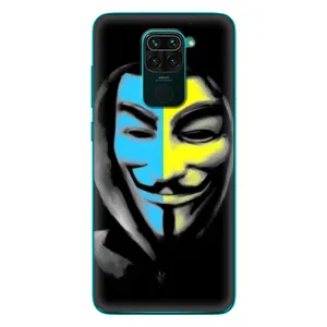 Чехол с Украинской символикой на Сяоми Редми 10Х (Анонимус патриот)