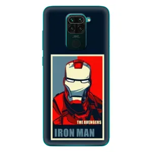 Чехол Супергерой Железный человек на Xiaomi Redmi 10X (Art Iron man)
