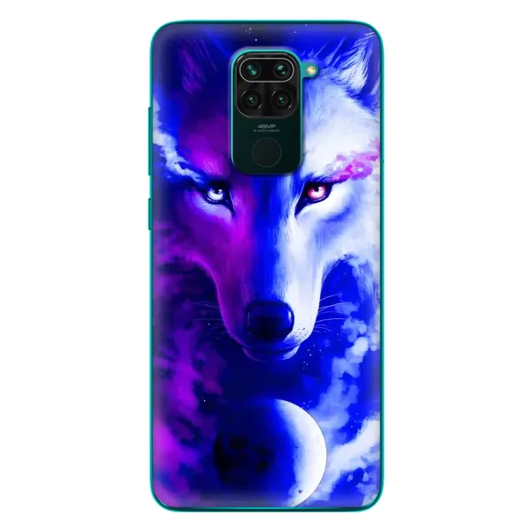 Чехол с рисунком «Арт-Волк» для Xiaomi Redmi 10X Чехол с рисунком «Арт-Волк» для Xiaomi Redmi 10X