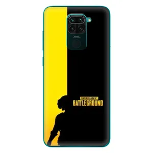 Чехол (TPU) с картинкой "Лого Пабг" на Сяоми Редми 10Х (Battlegrounds)