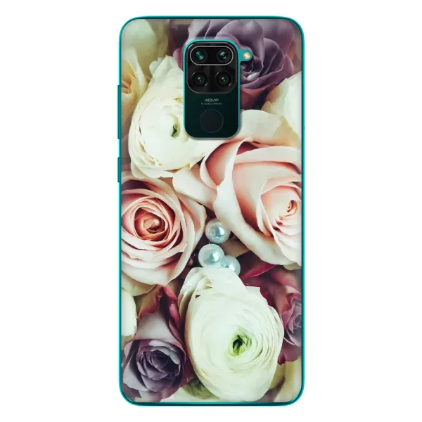 Чехол с рисунком «Букет РОЗ» для Xiaomi Redmi 10X Чехол с рисунком «Букет РОЗ» для Xiaomi Redmi 10X
