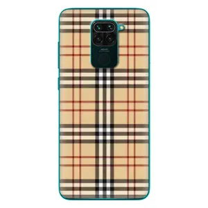 Чехол с Брендами одежды на Сяоми Редми 10Х (Burberry стиль)
