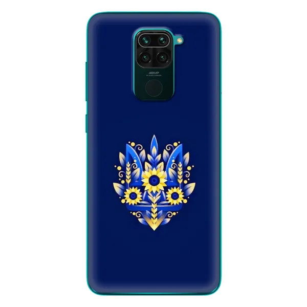 Чехол с рисунком «Цветущий Герб» для Xiaomi Redmi 10X