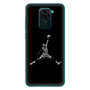 Силіконовый Чохол Nike Air Jordan на Сяомі Редмі 10Х (Джордан)