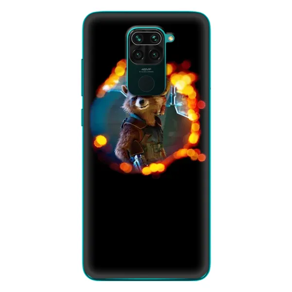 Чехол с рисунком «Енот Ракета» для Xiaomi Redmi 10X