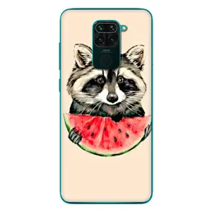 Силіконовий Чохол з Энотами на Xiaomi Redmi 10X (Єнот)