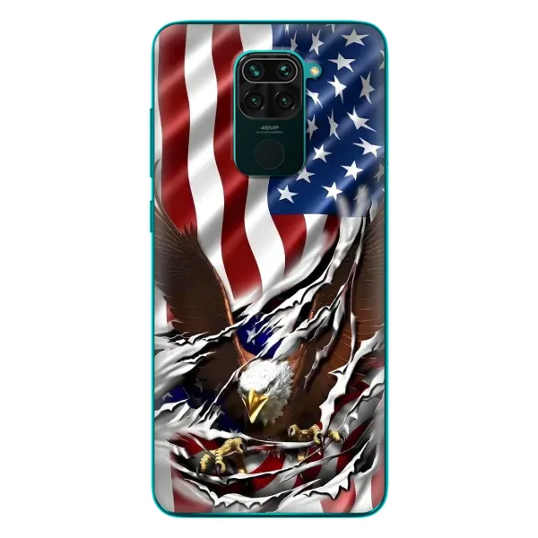 Чехол с рисунком «Флаг USA» для Xiaomi Redmi 10X