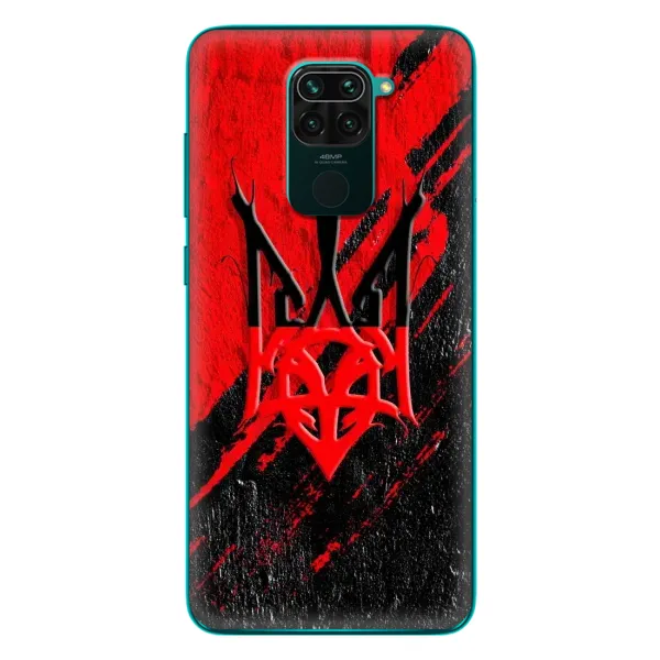 Чехол с рисунком «Герб в цвете УПА» для Xiaomi Redmi 10X Чехол с рисунком «Герб в цвете УПА» для Xiaomi Redmi 10X