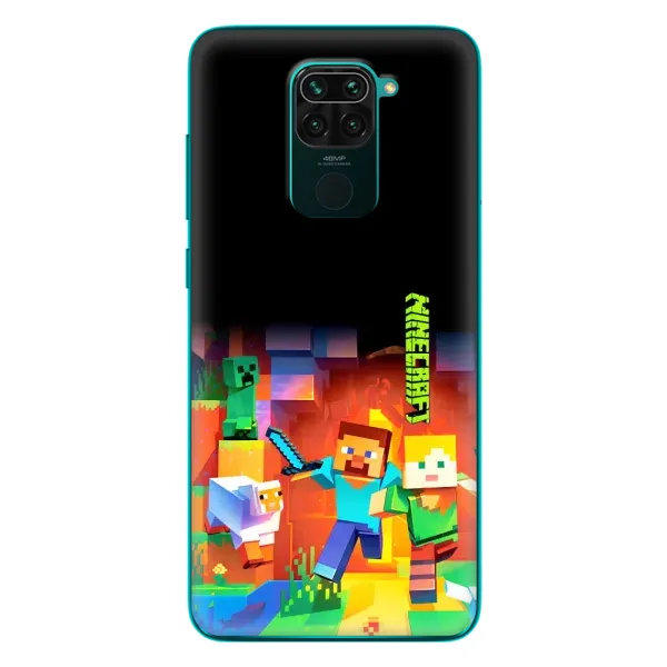 Чехол с рисунком «Герой Майнкрафт» для Xiaomi Redmi 10X Чехол с рисунком «Герой Майнкрафт» для Xiaomi Redmi 10X