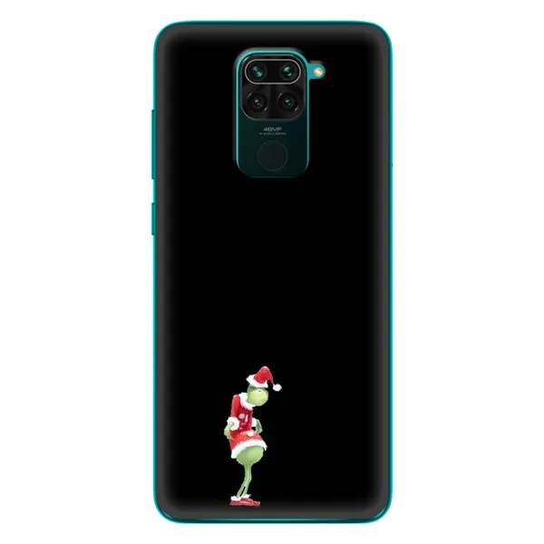 Чехол с рисунком «Гринч на чорном» для Xiaomi Redmi 10X Чехол с рисунком «Гринч на чорном» для Xiaomi Redmi 10X