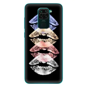 Чехол Стильные девушки на Xiaomi Redmi 10X (Губы)