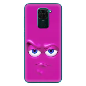 Силиконовые Чехлы (смешные стикеры) для Xiaomi Redmi 10X (Хитрая мордочка)