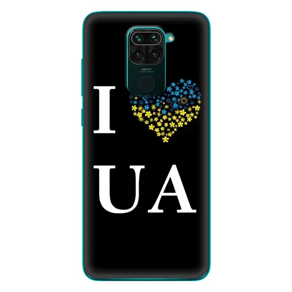 Чехол с рисунком «I Love UA» для Xiaomi Redmi 10X Чехол с рисунком «I Love UA» для Xiaomi Redmi 10X