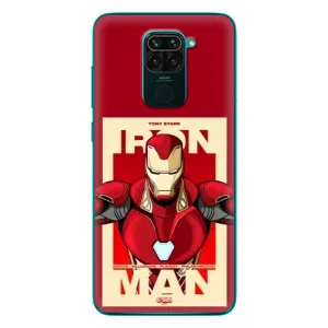 Чехол Супергерой Железный человек на Xiaomi Redmi 10X (Iron man)