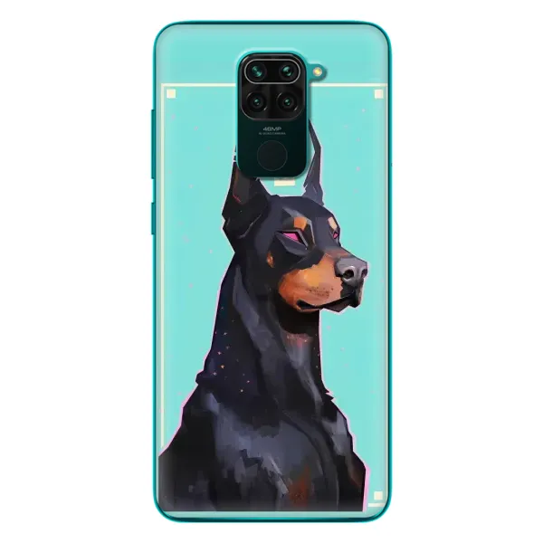 Чехол с рисунком «Король доберман» для Xiaomi Redmi 10X Чехол с рисунком «Король доберман» для Xiaomi Redmi 10X