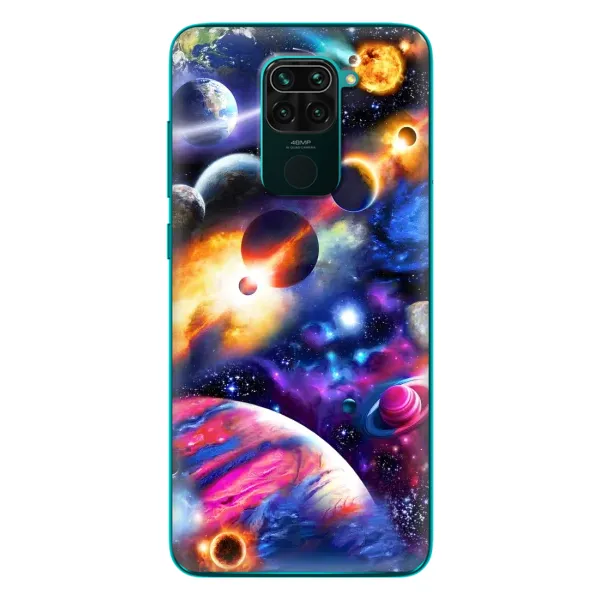 Чехол с рисунком «Космический мир» для Xiaomi Redmi 10X Чехол с рисунком «Космический мир» для Xiaomi Redmi 10X