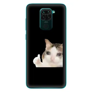 Бампер з принтом Меми для Xiaomi Redmi 10X (Кіт у сльозах)