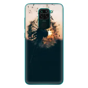Силиконовый Чехол с одуванчиками на Xiaomi Redmi 10X (Красивый одуванчик)