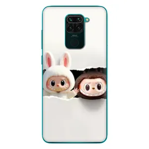 Чехол с принтом Лабубу для Xiaomi Redmi 10X (Фигурки Labubu)