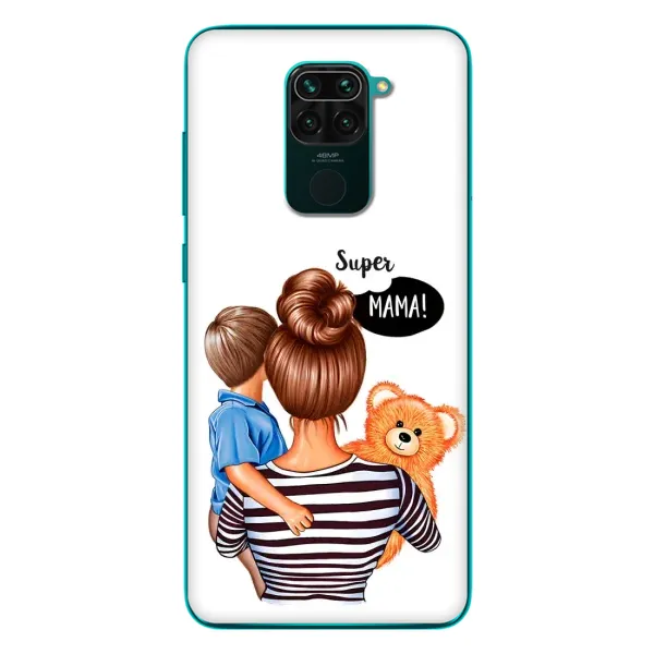 Чехол с рисунком «Мама и сын» для Xiaomi Redmi 10X Чехол с рисунком «Мама и сын» для Xiaomi Redmi 10X