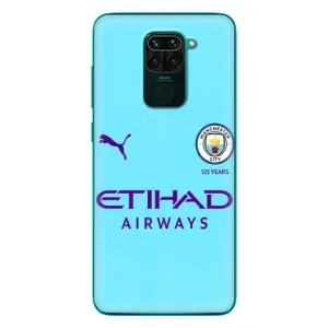 Силиконовые Чехлы принт Футбол на Xiaomi Redmi 10X (Man City)
