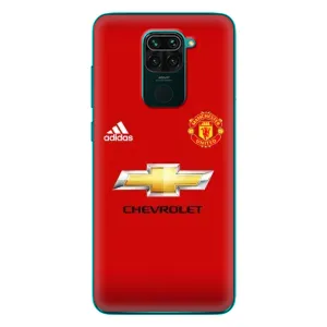 Силиконовые Чехлы принт Футбол на Xiaomi Redmi 10X (Man United)
