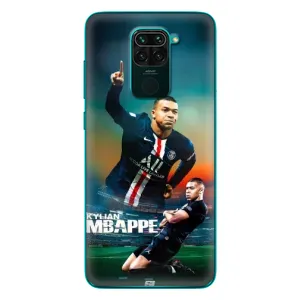 Чехол (TPU) с Футболистом на Xiaomi Redmi 10X (MBAPPE)