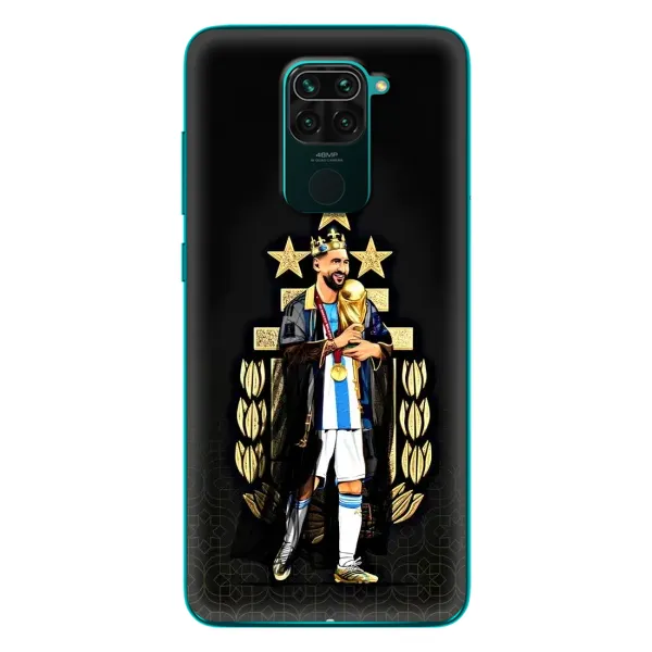 Чехол с рисунком «Месси король» для Xiaomi Redmi 10X Чехол с рисунком «Месси король» для Xiaomi Redmi 10X