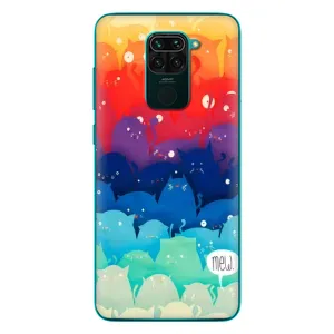Силіконовий чохол з котиком для Xiaomi Redmi 10X (Mew)