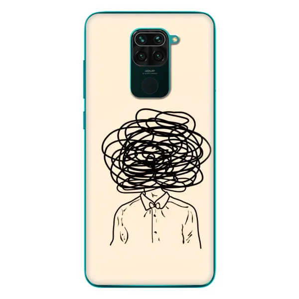 Чехол с рисунком «Мысли» для Xiaomi Redmi 10X