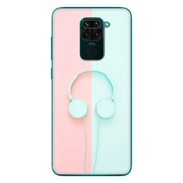Чехол с рисунком «Наушники» для Xiaomi Redmi 10X Чехол с рисунком «Наушники» для Xiaomi Redmi 10X