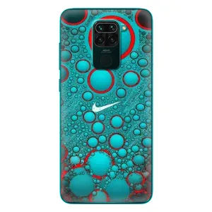 Силіконовый Чохол на Xiaomi Redmi 10X з картинкою НАЙК (Найк зелений)