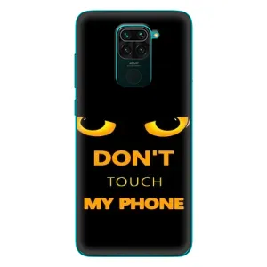 Чохол з Прикольним Принтом на Xiaomi Redmi 10X (Не чіпай мій телефон)