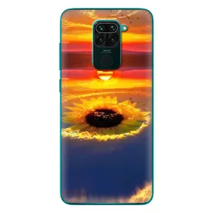 Чехлы с картинкой Подсолнухов для Сяоми Редми 10Х (Небо подсолнух)