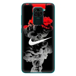 Силіконовый Чохол на Xiaomi Redmi 10X з картинкою НАЙК (Nike дим)
